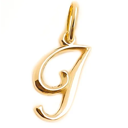 ZŁOTA ZAWIESZKA 585 LITERKA I 