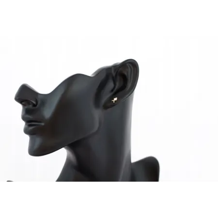 ŚLICZNE ZŁOTE DELIKATNE KOLCZYKI pr 585