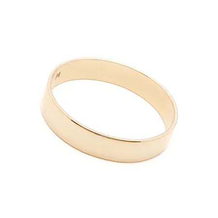 ZŁOTA OBRĄCZKA 585 4mm KLASYCZNA GRAWER