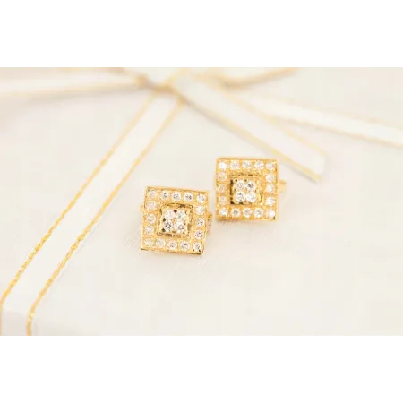 EKSKLUZYWNE ZŁOTE KOLCZYKI id K054