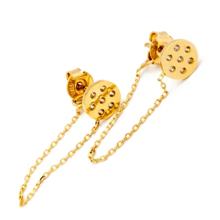 ZŁOTE 14K KOLCZYKI id K1086