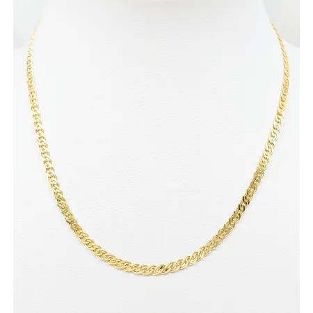 ZŁOTY ŁAŃCUSZEK 585 MONALIZA 50cm 