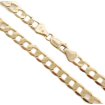 ZŁOTY ŁAŃCUSZEK PANCERKA PEŁNA 60 cm L1144B