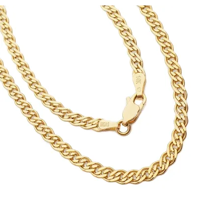 ZŁOTY 585 ŁAŃCUSZEK MONALIZA 50cm