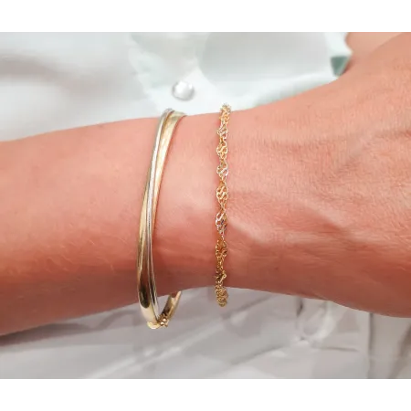 Bransoletka Damska Złota Rebeka Próba 585 19,0 cm