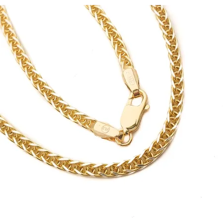 ZŁOTY ŁAŃCUSZEK 585 LISI OGON 50cm