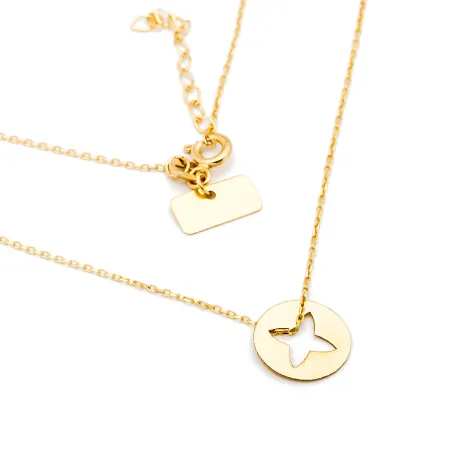 ZŁOTY NASZYJNIK 585 CELEBRYTKA 