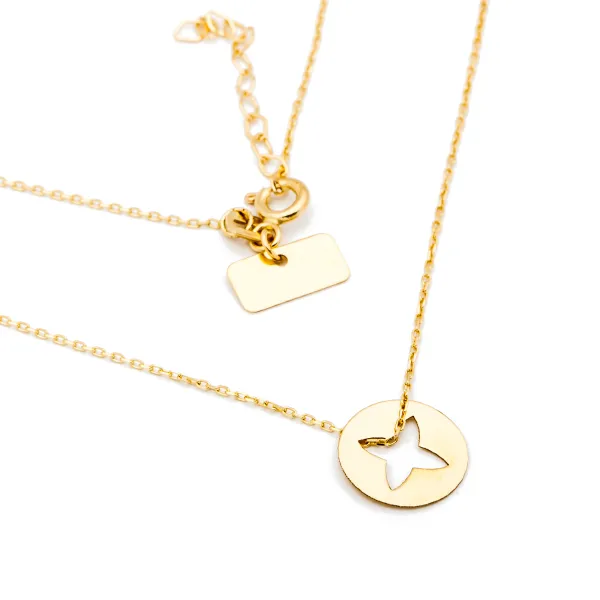 ZŁOTY NASZYJNIK 585 CELEBRYTKA 