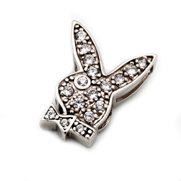 ZAWIESZKA KRÓLICZEK PLAYBOYA BIAŁE ZŁOTO