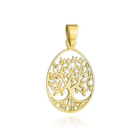 Złota Zawieszka Drzewko Szczęścia Próba 585