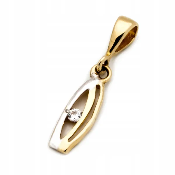 Zawieszka Złota z Cyrkonią