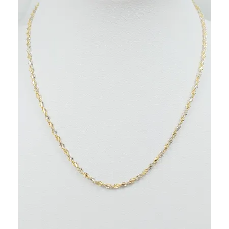 Złoty Łańcuszek Damski 585 REBEKA 55cm/2,15mm