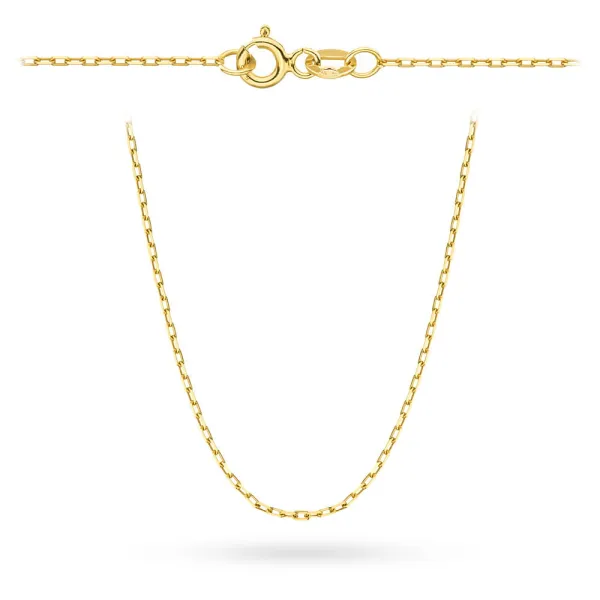 Złoty Łańcuszek Ankier 45cm Próba 585 Pełne Złoto