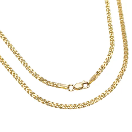 Złoty Łańcuszek 585 Monaliza 55cm Pełne Złoto