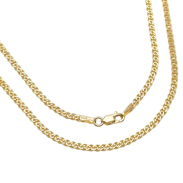 Złoty Łańcuszek 585 Monaliza 55cm Pełne Złoto