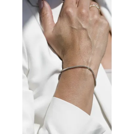 Złota Bransoletka 585 Brylanty 1,07ct Prezent