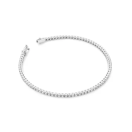 Bransoletka 585 Białe Złoto z Brylantami 1,20ct