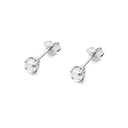 Delikatne Kolczyki z Diamentem 0,16ct Próba 585