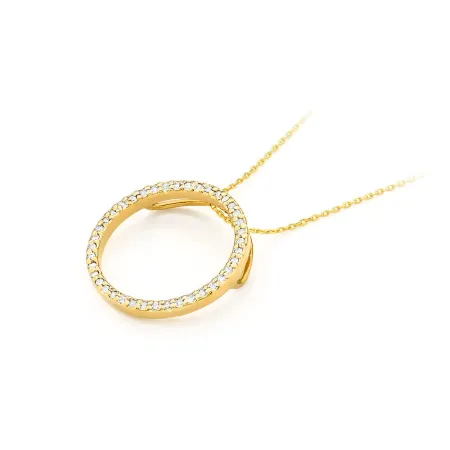 Złota 585 Zawieszka z Brylantami 0,20ct Prezent