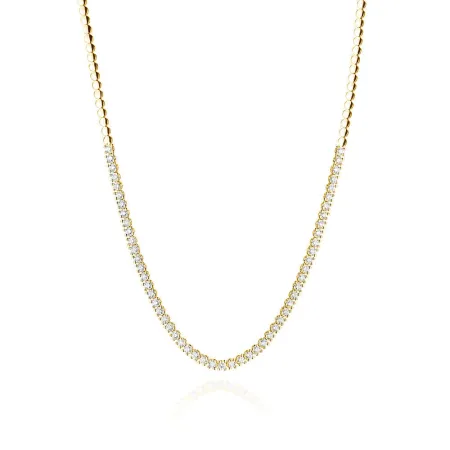 Naszyjnik Brylanty Białe Złoto 4,56ct Próba 585