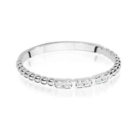 Złoty Pierścionek 585 Zaręczynowy Brylanty Prezent