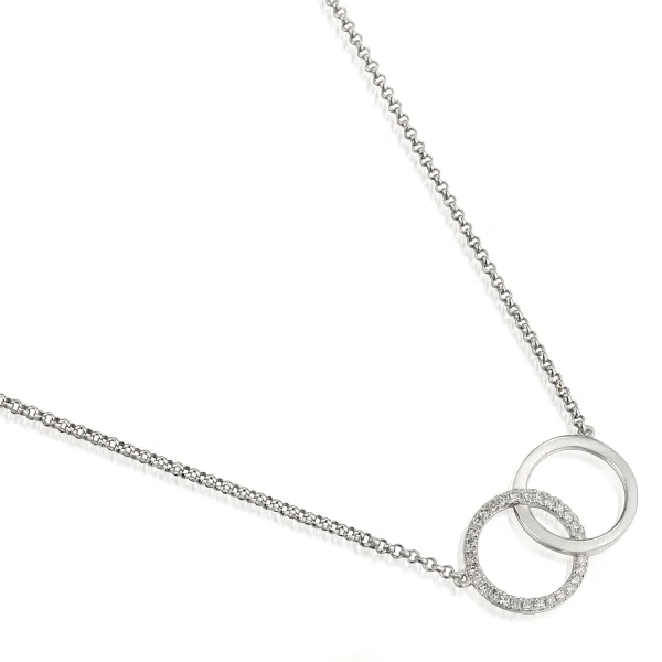 Naszyjnik 585 Złoty Celebrytka z Diamentami