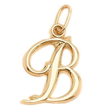 ZŁOTA ZAWIESZKA 585 LITERKA B NA PREZENT
