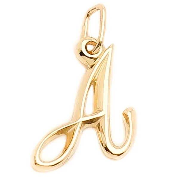 ZŁOTA ZAWIESZKA 585 LITERKA A 