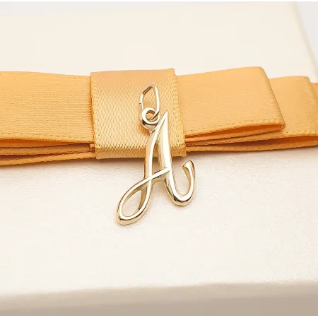 ZŁOTA ZAWIESZKA 585 LITERKA A 