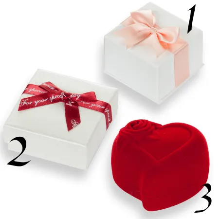 Złota 585 Zawieszka Rubin i Diamenty na Prezent