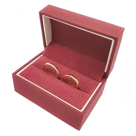 ZŁOTA OBRĄCZKA KLASYCZNA PÓŁOKRĄGŁA 585 3mm GRAWER