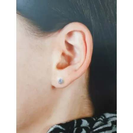 Złote 585 Kolczyki Szmaragd i Diamenty na Prezent