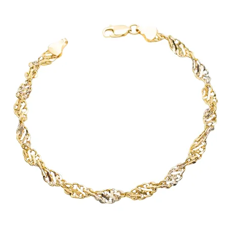 Bransoletka Damska Złota Rebeka Próba 585 18,0 cm