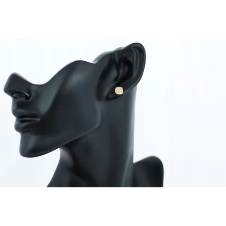 ZŁOTE KOLCZYKI Z CYRKONIAMI PR.585