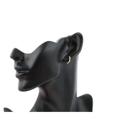 ZŁOTE KOLCZYKI 585 NAUSZNICE MODNY WZÓR