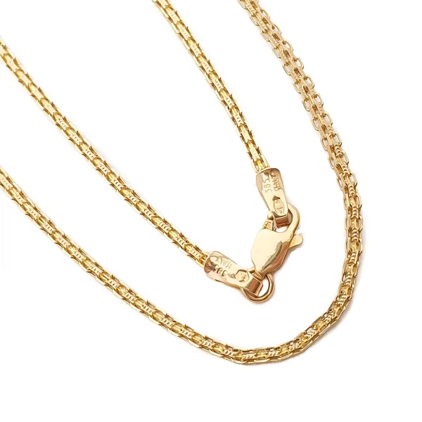 ZŁOTY ELEGANCKI ŁAŃCUSZEK PRÓBA 585