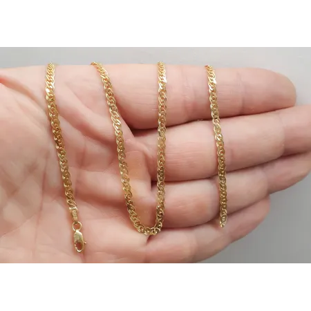 ZŁOTY ŁAŃCUSZEK 585 MONALIZA 50cm 