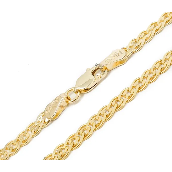 ZŁOTY ŁAŃCUSZEK 585 MONALIZA 55cm