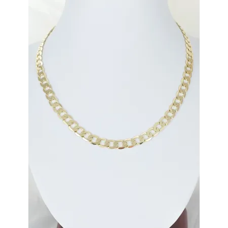 ZŁOTY ŁAŃCUSZEK PANCERKA PEŁNA 60 cm L1144B