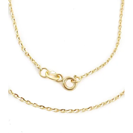 ZŁOTY 585 ŁAŃCUSZEK ANKIER 45 cm PEŁNE ZŁOTO