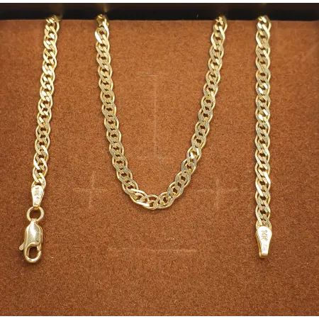 ZŁOTY 585 ŁAŃCUSZEK MONALIZA 50cm
