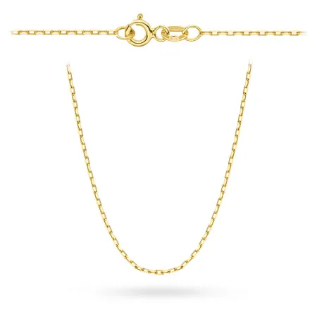 Złoty Łańcuszek 585 Ankier 50cm 1.2mm