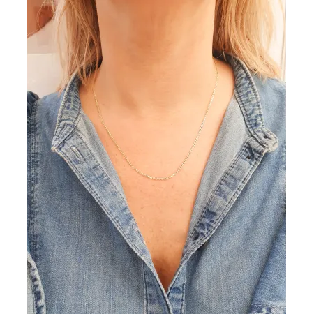 Złoty Łańcuszek 585 MARINA GUCCI 50cm Pełne Złoto