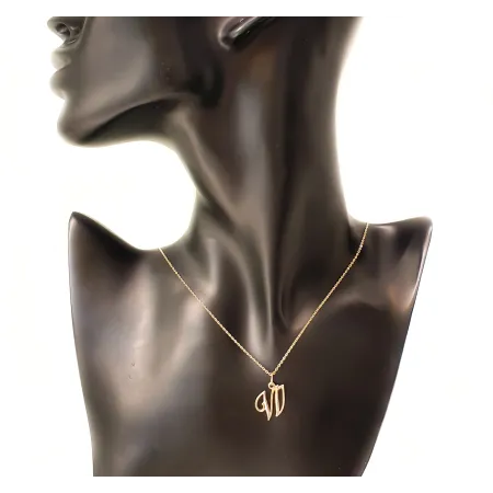 ZŁOTA ZAWIESZKA LITERKA W id Z1022