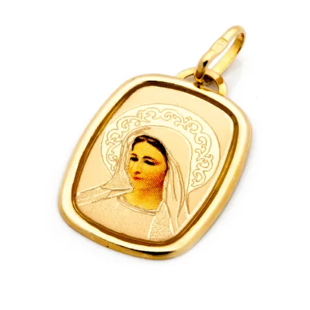 ZŁOTY MEDALIK MATKA BOSKA pr 585