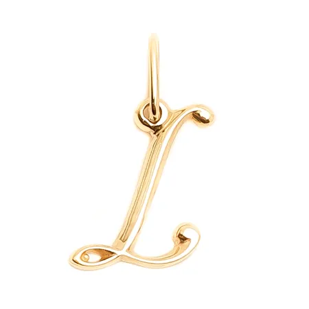 ZŁOTA ZAWIESZKA 585  LITERKA L