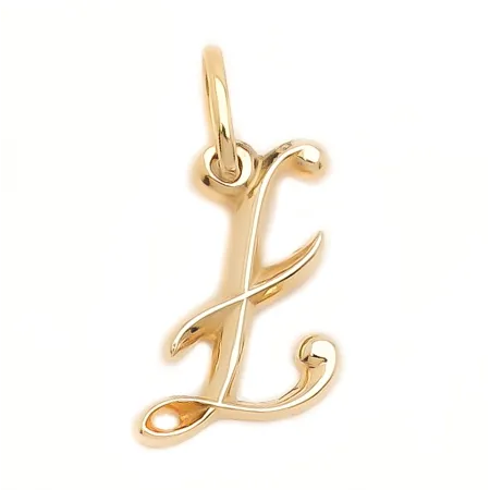 ZŁOTA 585 ZAWIESZKA LITERKA Ł 