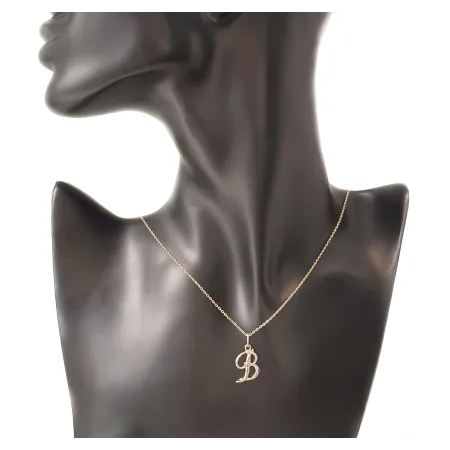 ZŁOTA ZAWIESZKA 585 LITERKA B NA PREZENT