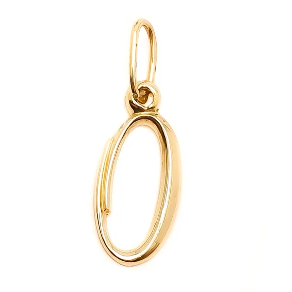 ZŁOTA ZAWIESZKA LITERKA O id Z1415