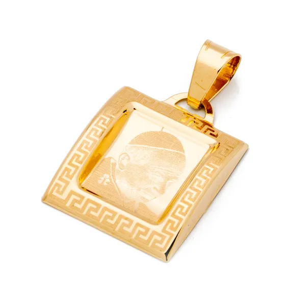 ZŁOTY MEDALIK JAN PAWEŁ II PRÓBA 585